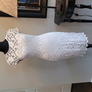 Belle Badgley Mischka lace dress